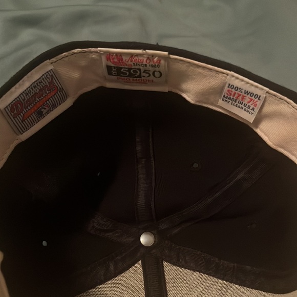 Vintage Tampa Bay Devil Rays New Era MLB wool hat size 7 1/8 - Picture 6 of 6